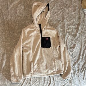 Abercrombie & Fitch Cream Hoodie Sweater